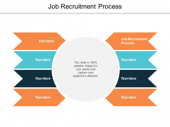Job Recruitment Process Ppt PowerPoint Presentation Infographic Template Templates Cpb