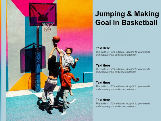 jumping and making goal in basketball ppt powerpoint basketball ppt