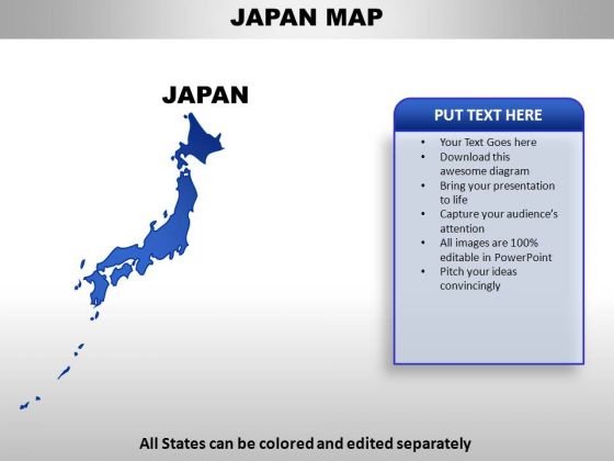 Japan PowerPoint Maps