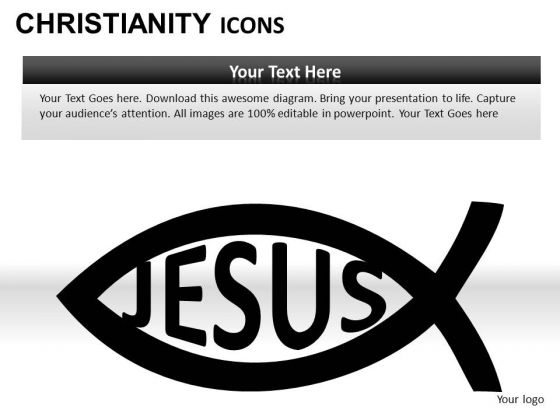 Jesus Fish PowerPoint Slides And Ppt Presentation Templates Jesus Fish PowerPoint Slides And Ppt Presentation Templates