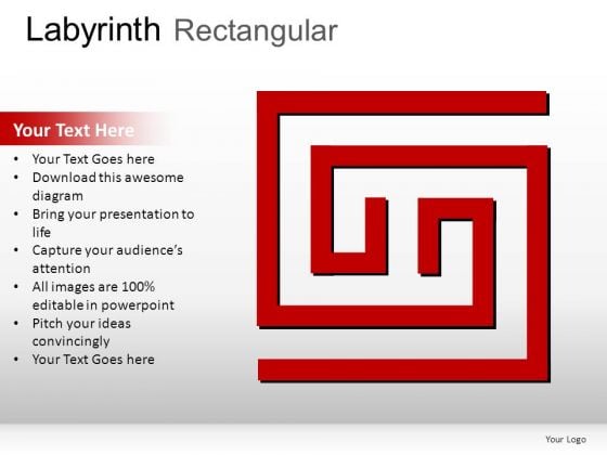 Journey Labyrinth Rectangular PowerPoint Slides And Ppt Diagram Templates Journey Labyrinth Rectangular PowerPoint Slides And Ppt Diagram Templates