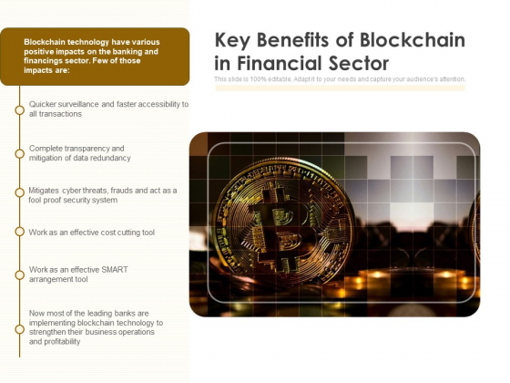 Key Benefits Of Blockchain In Financial Sector Ppt PowerPoint Presentation Gallery Information PDF Key Benefits Of Blockchain In Financial Sector Ppt PowerPoint Presentation Gallery Information PDF