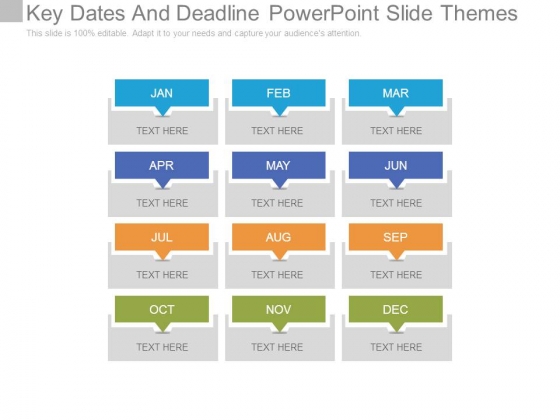 key dates and deadline powerpoint slide themes powerpoint slide themes for powerpoint