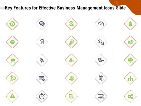 Key Features For Effective Business Management Icons Slide Ppt Inspiration Files PDF Key Features For Effective Business Management Icons Slide Ppt Inspiration Files PDF