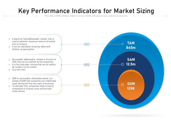 Key Performance Indicators For Market Sizing Ppt PowerPoint Presentation Visuals PDF