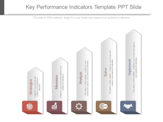 Key Performance Indicators Template Ppt Slide