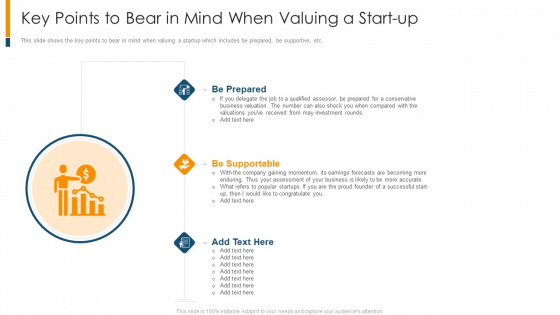 Key Points To Bear In Mind When Valuing A Start Up Ppt Ideas Maker PDF