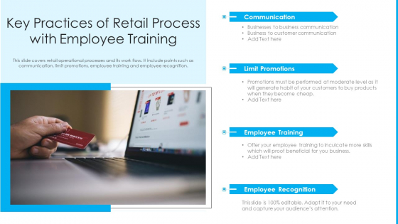 Key Practices Of Retail Process With Employee Training Ppt Infographics Background Image PDF Key Practices Of Retail Process With Employee Training Ppt Infographics Background Image PDF