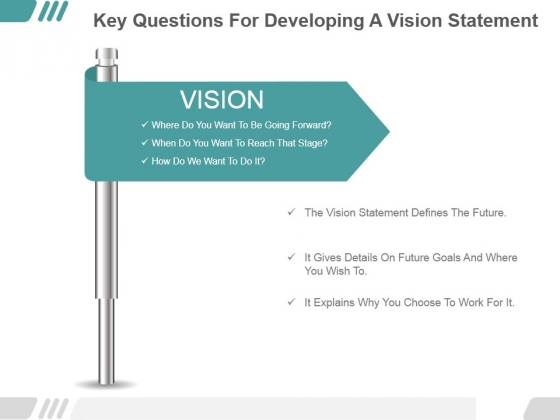 Key Questions For Developing A Vision Statement Ppt PowerPoint Presentation Picture Key Questions For Developing A Vision Statement Ppt PowerPoint Presentation Picture