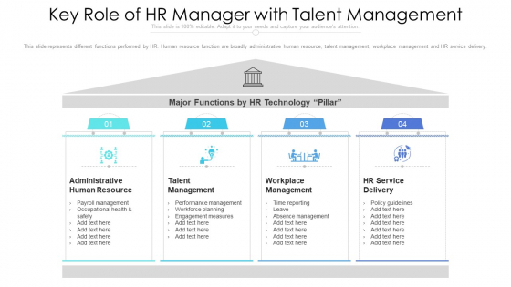 Key Role Of HR Manager With Talent Management Ppt PowerPoint Presentation Gallery Graphics Template PDF Key Role Of HR Manager With Talent Management Ppt PowerPoint Presentation Gallery Graphics Template PDF