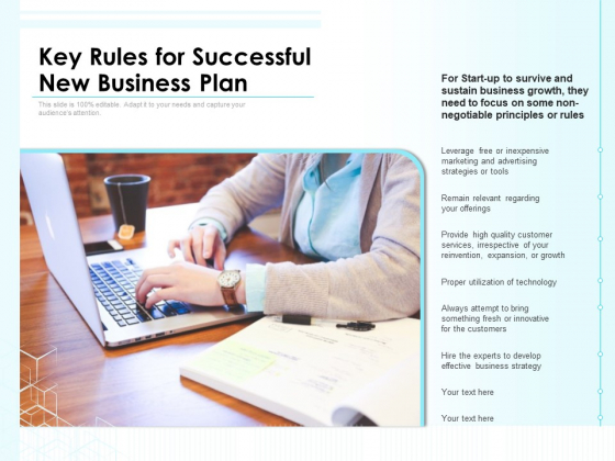 Key Rules For Successful New Business Plan Ppt PowerPoint Presentation File Shapes PDF Key Rules For Successful New Business Plan Ppt PowerPoint Presentation File Shapes PDF