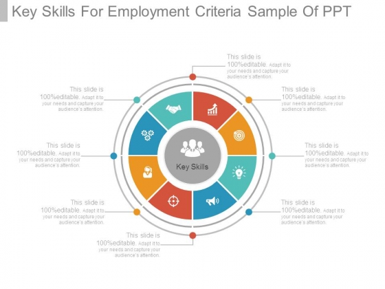 Key Skills For Employment Criteria Sample Of Ppt Key Skills For Employment Criteria Sample Of Ppt