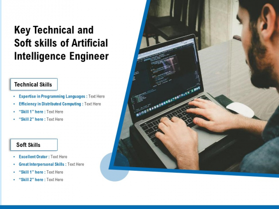 Key Technical And Soft Skills Of Artificial Intelligence Engineer Ppt PowerPoint Presentation Icon Graphics PDF
