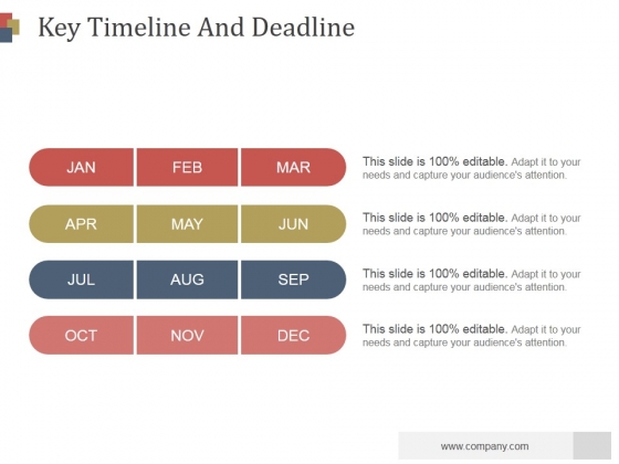 Key Timeline And Deadline Ppt PowerPoint Presentation Guide Key Timeline And Deadline Ppt PowerPoint Presentation Guide