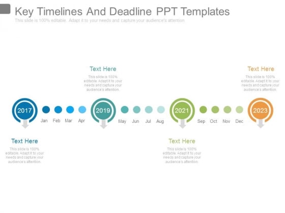Key Timelines And Deadline Ppt Templates Key Timelines And Deadline Ppt Templates