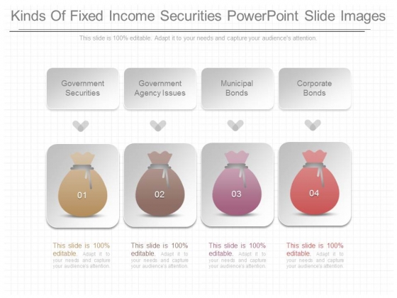 Kinds Of Fixed Income Securities Powerpoint Slide Images