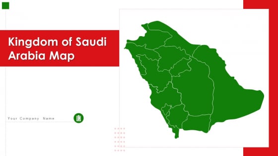 Kingdom_Of_Saudi_Arabia_Map_Connecting_Dots_Ppt_PowerPoint_Presentation_Complete_Deck_With_Slides_Slide_1