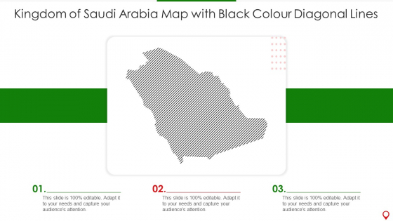 Kingdom Of Saudi Arabia Map With Black Colour Diagonal Lines Icons PDF Kingdom Of Saudi Arabia Map With Black Colour Diagonal Lines Icons PDF