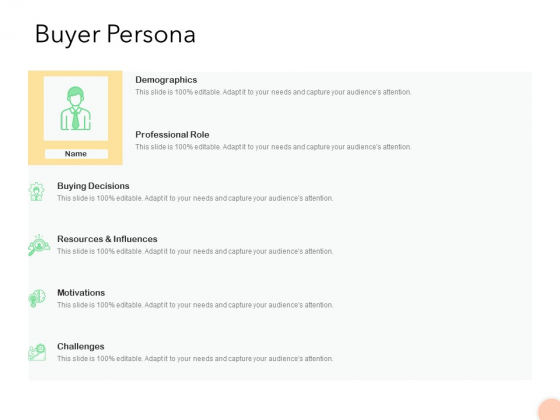 Know Your Customer Buyer Persona Ppt Gallery Graphics Example PDF Know Your Customer Buyer Persona Ppt Gallery Graphics Example PDF