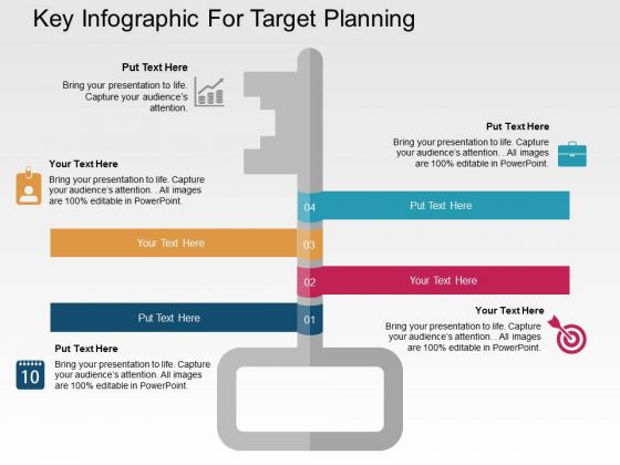 Key Infographic For Target Planning PowerPoint Templates Key Infographic For Target Planning PowerPoint Templates