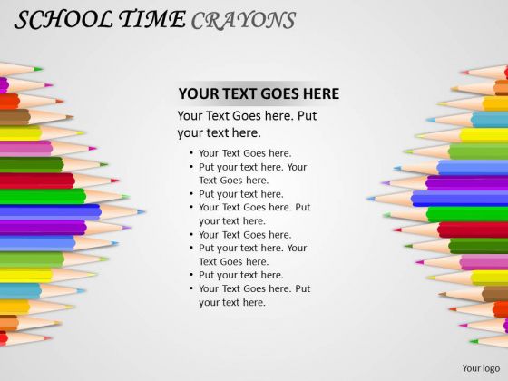 Kids Education School Time Crayons PowerPoint Slides And Ppt Diagram Templates Kids Education School Time Crayons PowerPoint Slides And Ppt Diagram Templates