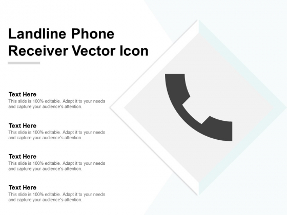 Landline Phone Receiver Vector Icon Ppt Powerpoint Presentation File Example Topics Landline Phone Receiver Vector Icon Ppt Powerpoint Presentation File Example Topics