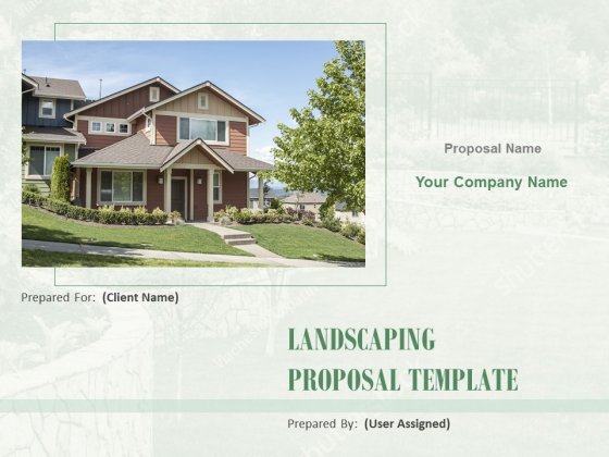 Landscaping Proposal Template Ppt PowerPoint Presentation Complete Deck With Slides Landscaping Proposal Template Ppt PowerPoint Presentation Complete Deck With Slides