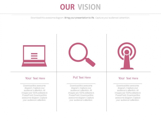 Laptop Magnifier Touch Technology For Business Vision Powerpoint Slides Laptop Magnifier Touch Technology For Business Vision Powerpoint Slides