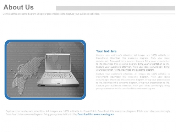 Laptop With Map For Geographical Location Powerpoint Slides Laptop With Map For Geographical Location Powerpoint Slides
