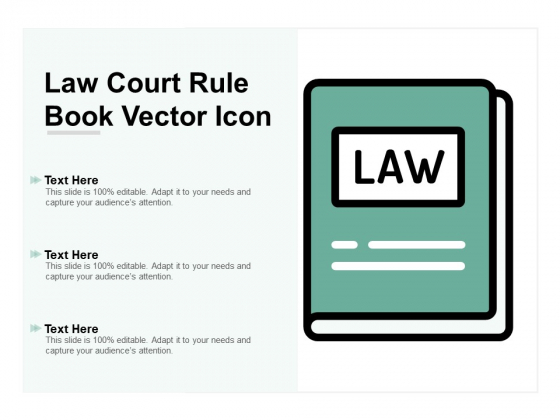 Law Court Rule Book Vector Icon Ppt Powerpoint Presentation Information Law Court Rule Book Vector Icon Ppt Powerpoint Presentation Information