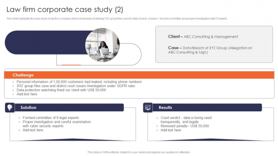 Law Firm Corporate Case Study Multinational Legal Firm Company Profile Formats PDF Law Firm Corporate Case Study Multinational Legal Firm Company Profile Formats PDF