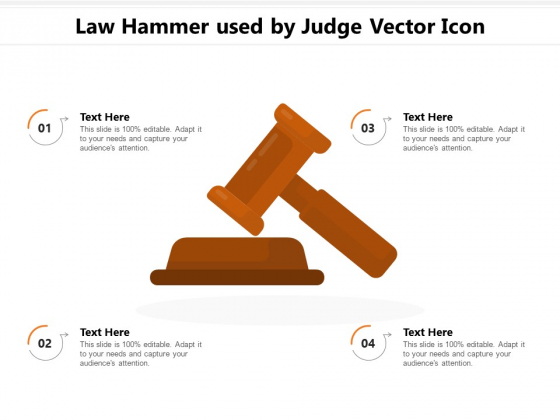 Law Hammer Used By Judge Vector Icon Ppt PowerPoint Presentation Icon Inspiration PDF Law Hammer Used By Judge Vector Icon Ppt PowerPoint Presentation Icon Inspiration PDF