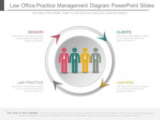 Law Office Practice Management Diagram Powerpoint Slides Law Office Practice Management Diagram Powerpoint Slides