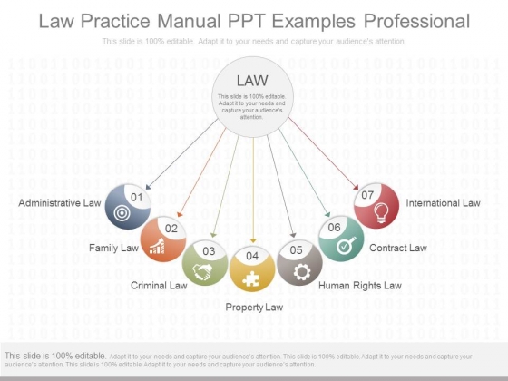 Law Practice Manual Ppt Examples Professional