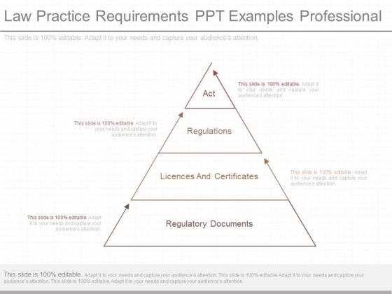 Law Practice Requirements Ppt Examples Professional