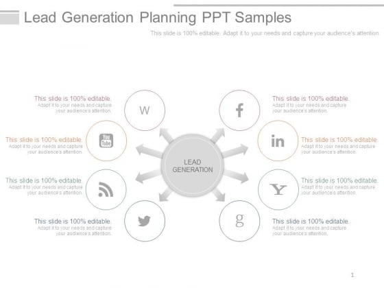 Lead Generation Planning Ppt Samples Lead Generation Planning Ppt Samples