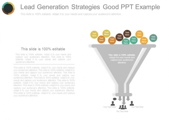 Lead Generation Strategies Good Ppt Example Lead Generation Strategies Good Ppt Example