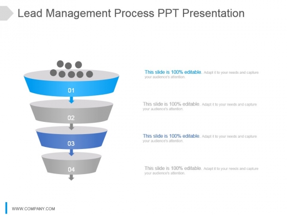 Lead Management Process Ppt Presentation