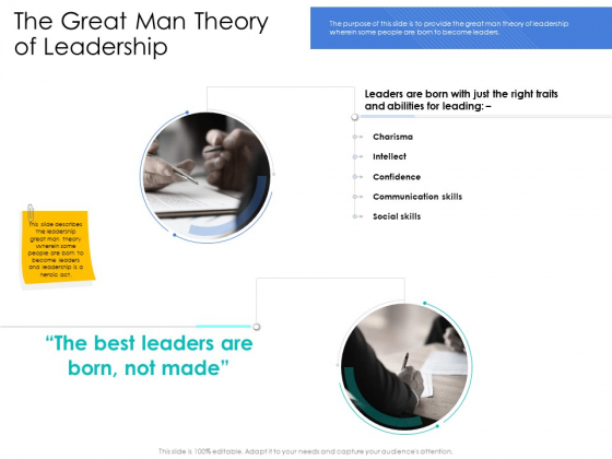 Leader Vs Administrators The Great Man Theory Of Leadership Ppt Pictures Example PDF Leader Vs Administrators The Great Man Theory Of Leadership Ppt Pictures Example PDF