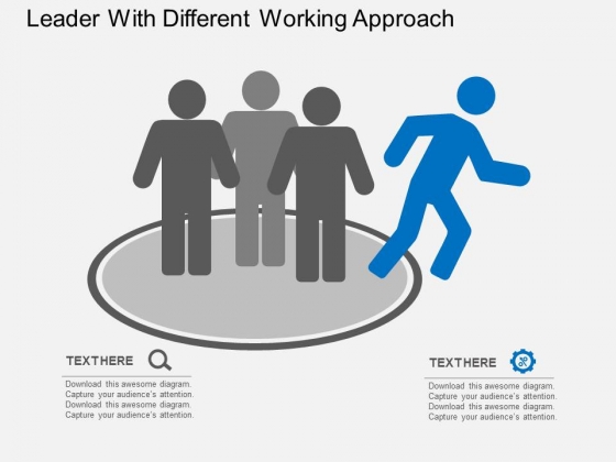 Leader With Different Working Approach Powerpoint Templates Leader With Different Working Approach Powerpoint Templates