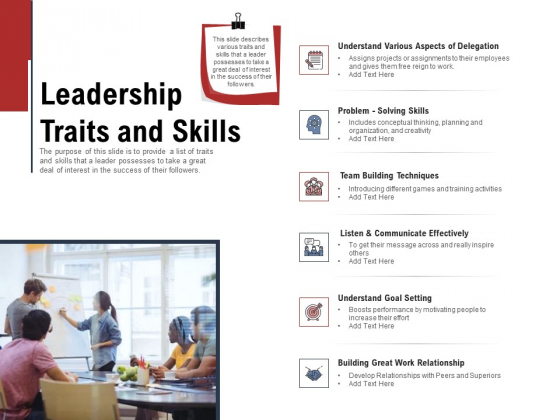 Leadership And Management Leadership Traits And Skills Demonstration PDF Leadership And Management Leadership Traits And Skills Demonstration PDF