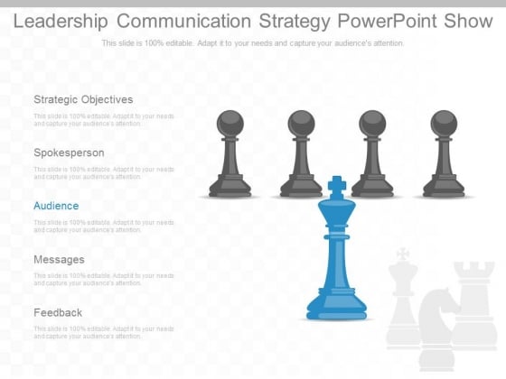 Leadership Communication Strategy Powerpoint Show