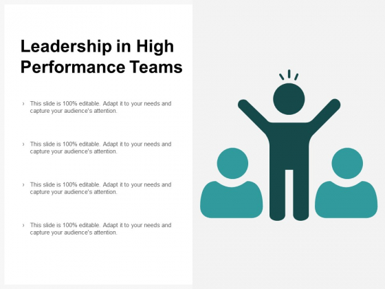 Leadership In High Performance Teams Ppt PowerPoint Presentation Background Images Leadership In High Performance Teams Ppt PowerPoint Presentation Background Images