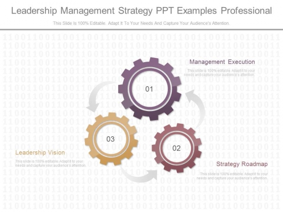 Leadership Management Strategy Ppt Examples Professional
