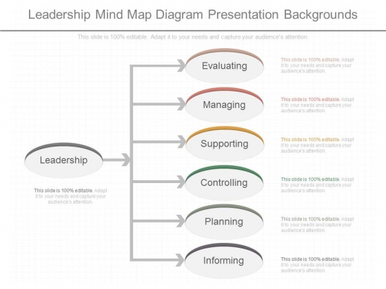 Leadership Mind Map Diagram Presentation Backgrounds Leadership Mind Map Diagram Presentation Backgrounds