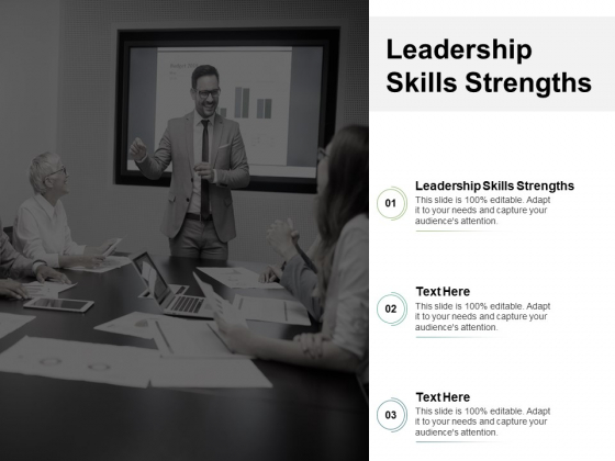 Leadership Skills Strengths Ppt PowerPoint Presentation Infographic Template Vector Cpb