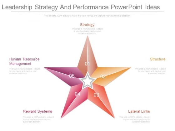 Leadership Strategy And Performance Powerpoint Ideas