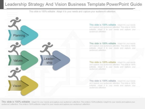 Leadership Strategy And Vision Business Template Powerpoint Guide