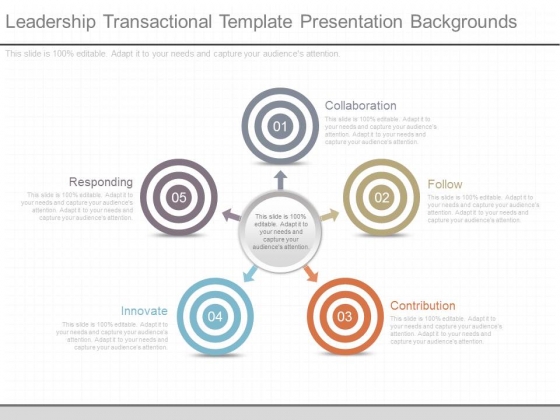 Leadership Transactional Template Presentation Backgrounds