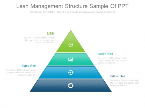 Lean Management Structure Sample Of Ppt Lean Management Structure Sample Of Ppt